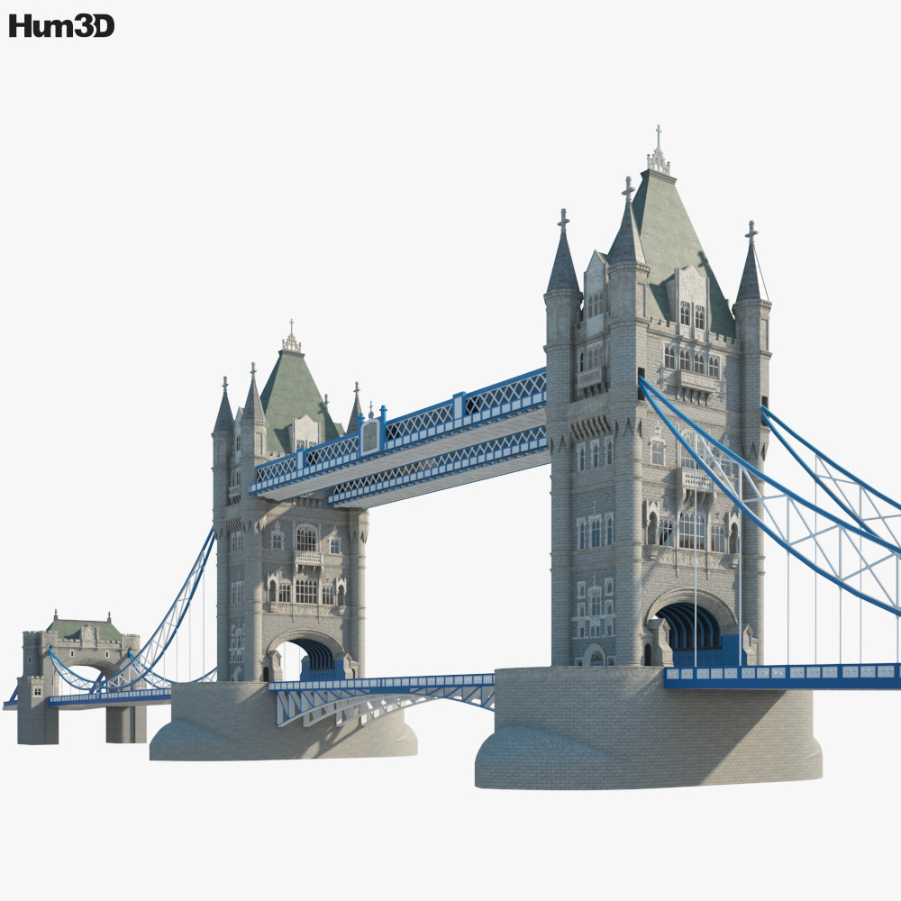 Tower Bridge 3D model