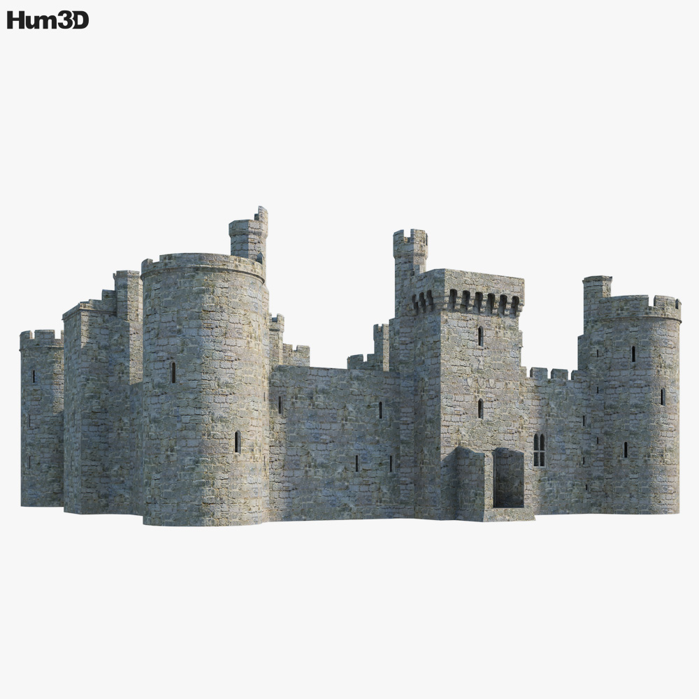 Bodiam Castle 3D-Modell
