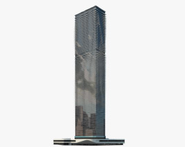 Aqua skyscraper 3D 모델 