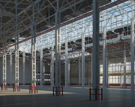 Magazzino Modello 3D