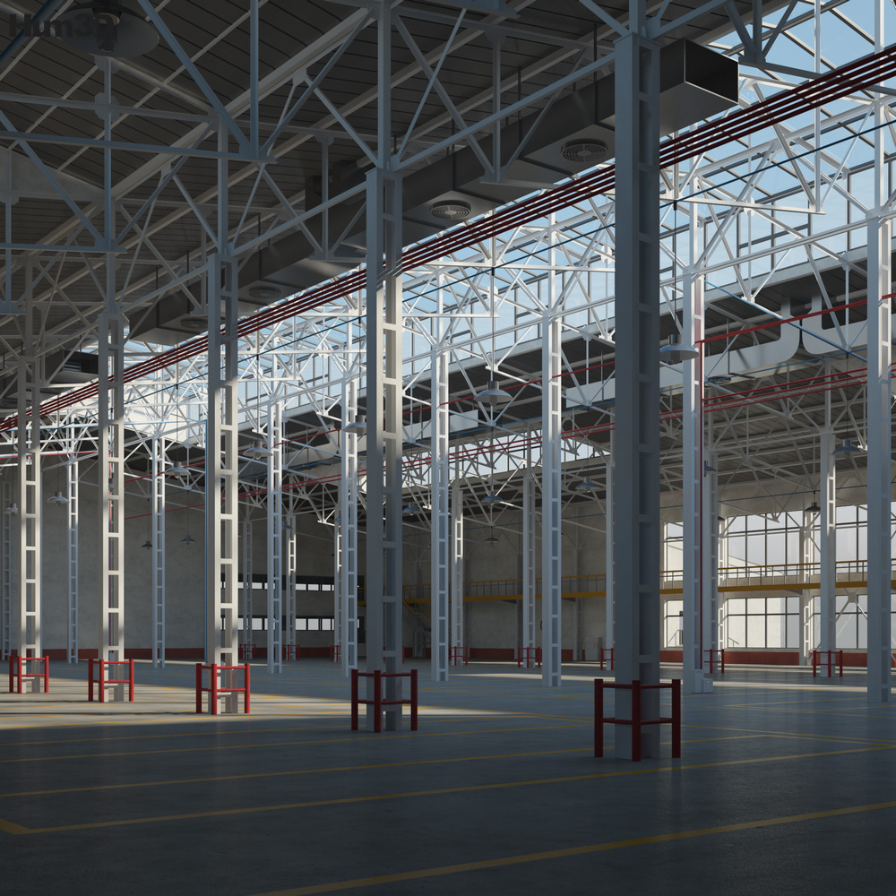 Warehouse 3D model