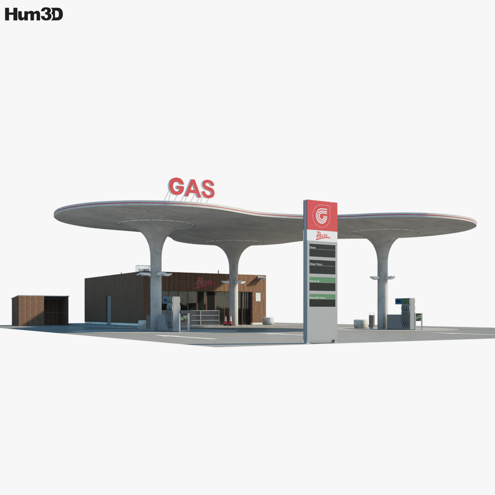 CS Gas Matuskovo 3D model
