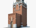 Kremlin Clock Tower 3D模型