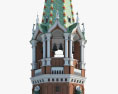 Kremlin Clock Tower Modèle 3d