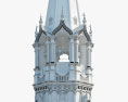 Kremlin Clock Tower Modello 3D