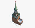 Kremlin Clock Tower Modelo 3D