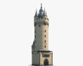 Eschenheimer Turm 3D 모델 