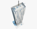 DC Tower 3d model