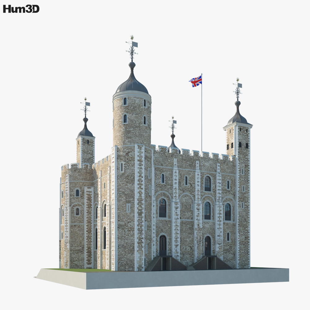 伦敦塔 3D模型