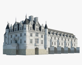 Château de Chenonceau Modèle 3D