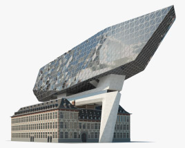 Capitainerie du port d'Anvers Modèle 3D