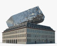 Port Authority Building Antwerp 3d model