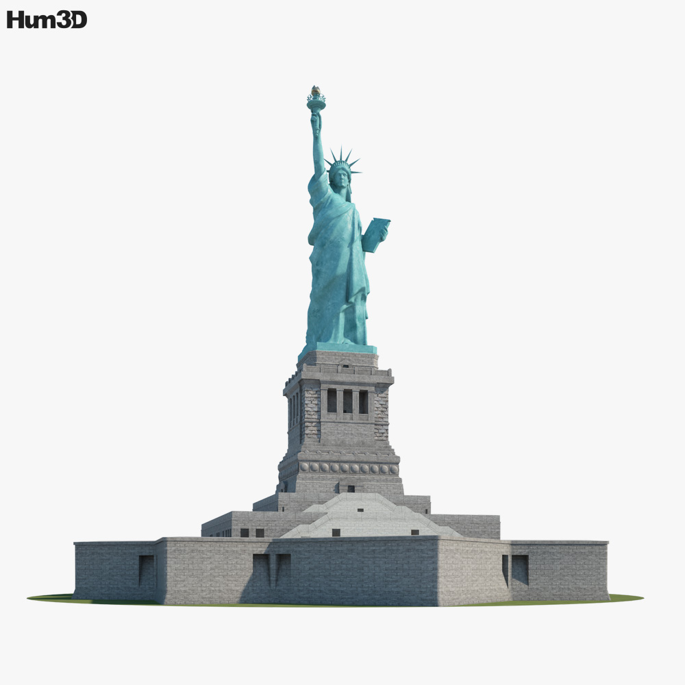 Statue de la Liberté Modèle 3D