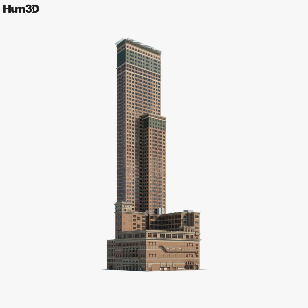 Carnegie Hall Tower Modèle 3D