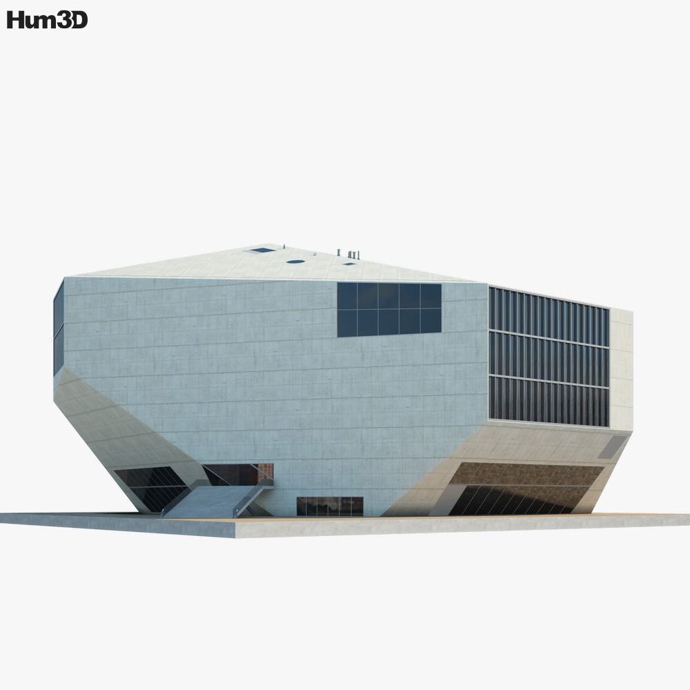 Casa da Musica 3D model - Architecture on Hum3D