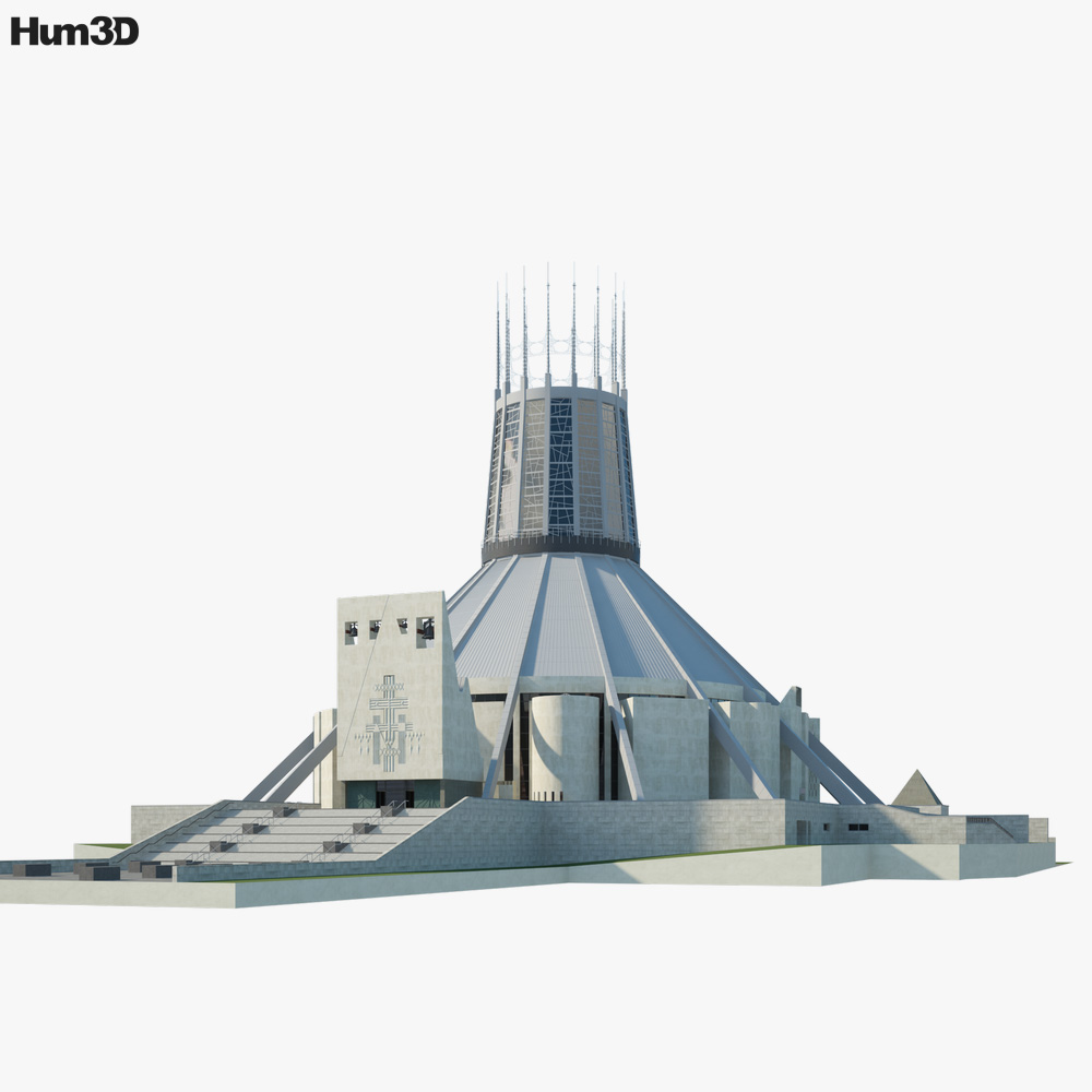 Liverpool Metropolitan Cathedral 3D model