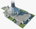 Cathédrale métropolitaine du Christ-Roi de Liverpool Modèle 3d