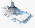 Cathédrale métropolitaine du Christ-Roi de Liverpool Modèle 3d