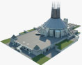 Cathédrale métropolitaine du Christ-Roi de Liverpool Modèle 3d