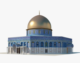 Felsendom 3D-Modell