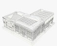 Монреальський музей красних мистецтв 3D модель