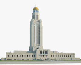 Campidoglio di Lincoln Modello 3D