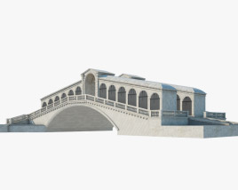 Rialto Bridge 3D model