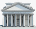 Pantheon Rom 3D-Modell