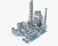 炼油厂 3D模型