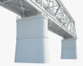 Eisenbahnbrücke 3D-Modell