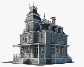 빅토리아 하우스 3D 모델 