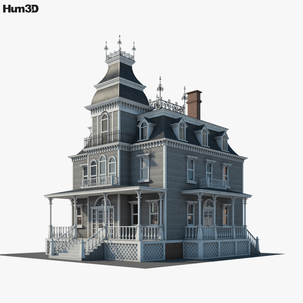 Victorian house 3D model