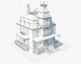 Victorian house 3d model