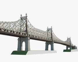 Puente de Queensboro Modelo 3D