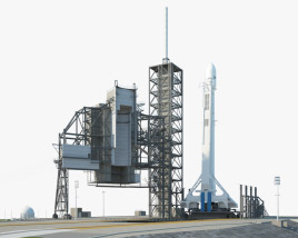 Complexe de lancement du Centre spatial Kennedy Modèle 3D