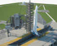 ケネディ宇宙センター第発射施設 3Dモデル