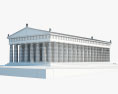 パルテノン神殿 3Dモデル