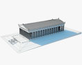 パルテノン神殿 3Dモデル