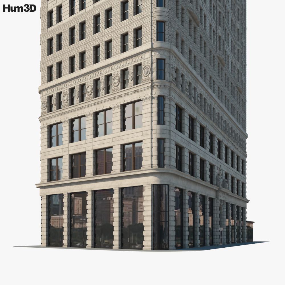 Flatiron Building 3D model - Architecture on Hum3D