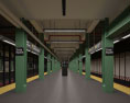 Times Square Subway Station 3D 모델 