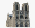 Cathédrale Notre-Dame de Paris Modèle 3d