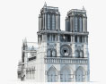 Cattedrale di Notre-Dame Modello 3D