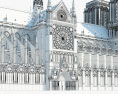 Kathedrale Notre-Dame de Paris 3D-Modell