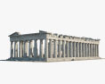 파르테논 신전 유적 3D 모델 