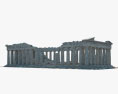 Ruines du Parthénon Modèle 3d