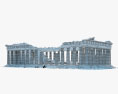 Ruines du Parthénon Modèle 3d