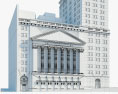 New York Stock Exchange Building 3d model
