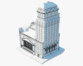 New York Stock Exchange Building 3d model