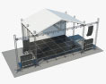 Konzertbühne 3D-Modell