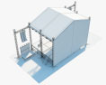 Konzertbühne 3D-Modell